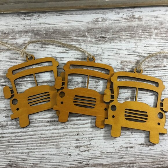School Bus Guardians of the Road Story Card Ornament - Picture 7 of 7